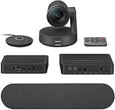 Logitech Rally Plus Conf Camera - 960-001225 - XLR Connectivity - 90 Days Limited Warranty - Professional Style - Black - Conference Cameras