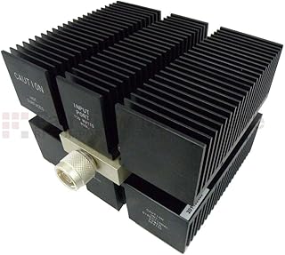 SA8N150-30 30 dB Fixed Attenuator N Male (Plug) to N Female (Jack) Directional Up to 8 GHz Rated to 150 Watts, Heatsink Body, 1.5 VSWR