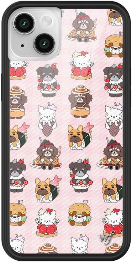 Wildflower Cases - Compatible with iPhone 13/14 | Protective Black Bumper, 6.5ft Drop Test Certified, Women Owned Small Business | Father Kels