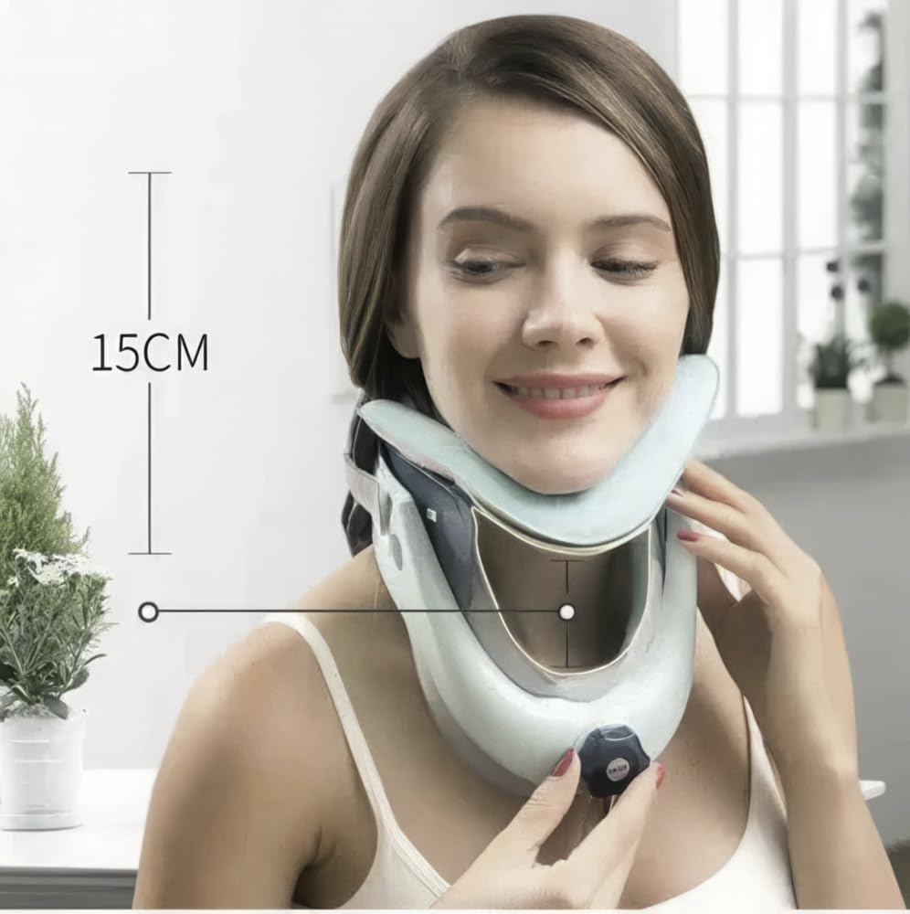 Collare ortopedico regolabile 150mm per riabilitazione della colonna cervicale