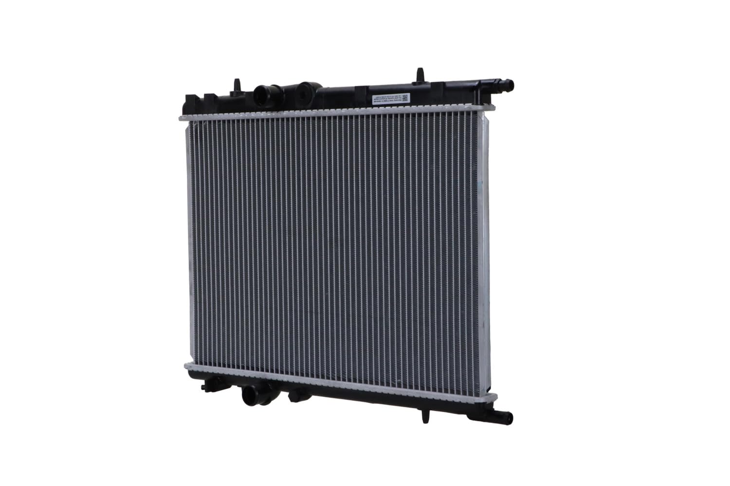 HELLA 8MK 366 302-691 Radiador, refrigeración del motor - Aletas refrigeración soldadas - Aluminio/Plástico - con juntas - sin depósito de compensación