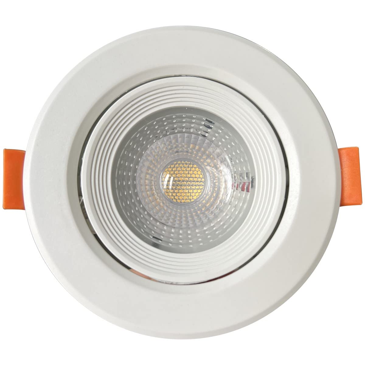 Europalamp 30SPENCR5W03_NEW - 30 focos LED empotrables redondos 5 W, blanco frío 6500 K