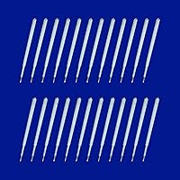 Vista 1 de 24 piezas de recambios para bolígrafo de 1.0 mm de punta con tinta azul