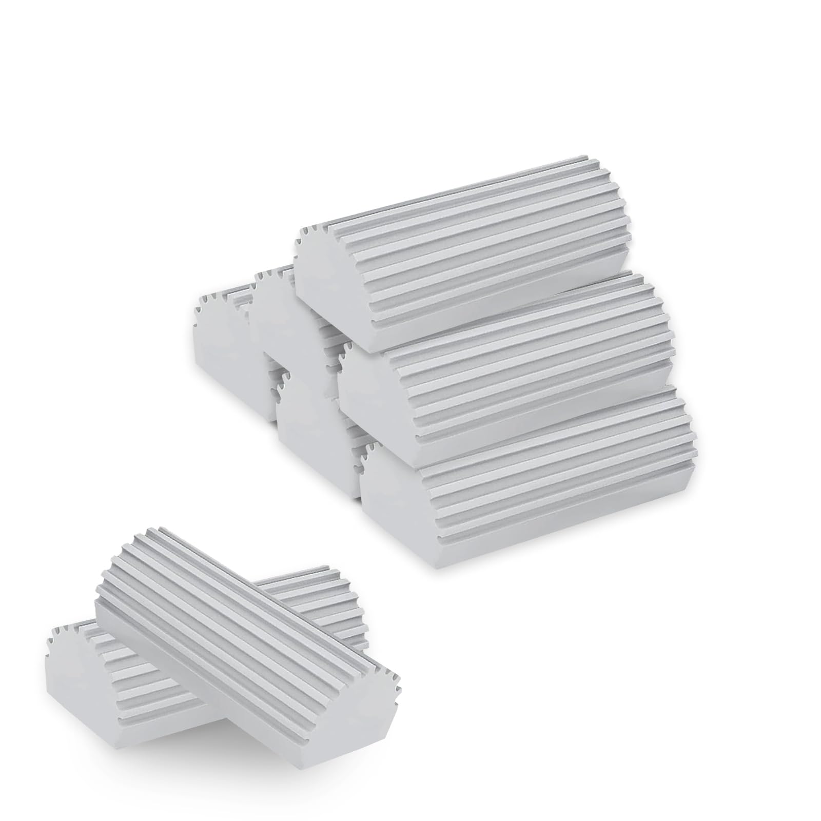 JINXIAN 8 Piezas Grises Esponja Atrapapolvo PVA Esponja Humeda Atrapapolvo Reutilizables Esponja Mágica de Limpieza de Polvo Súoer Absorbentes Duraderas para La Limpieza del Hogar