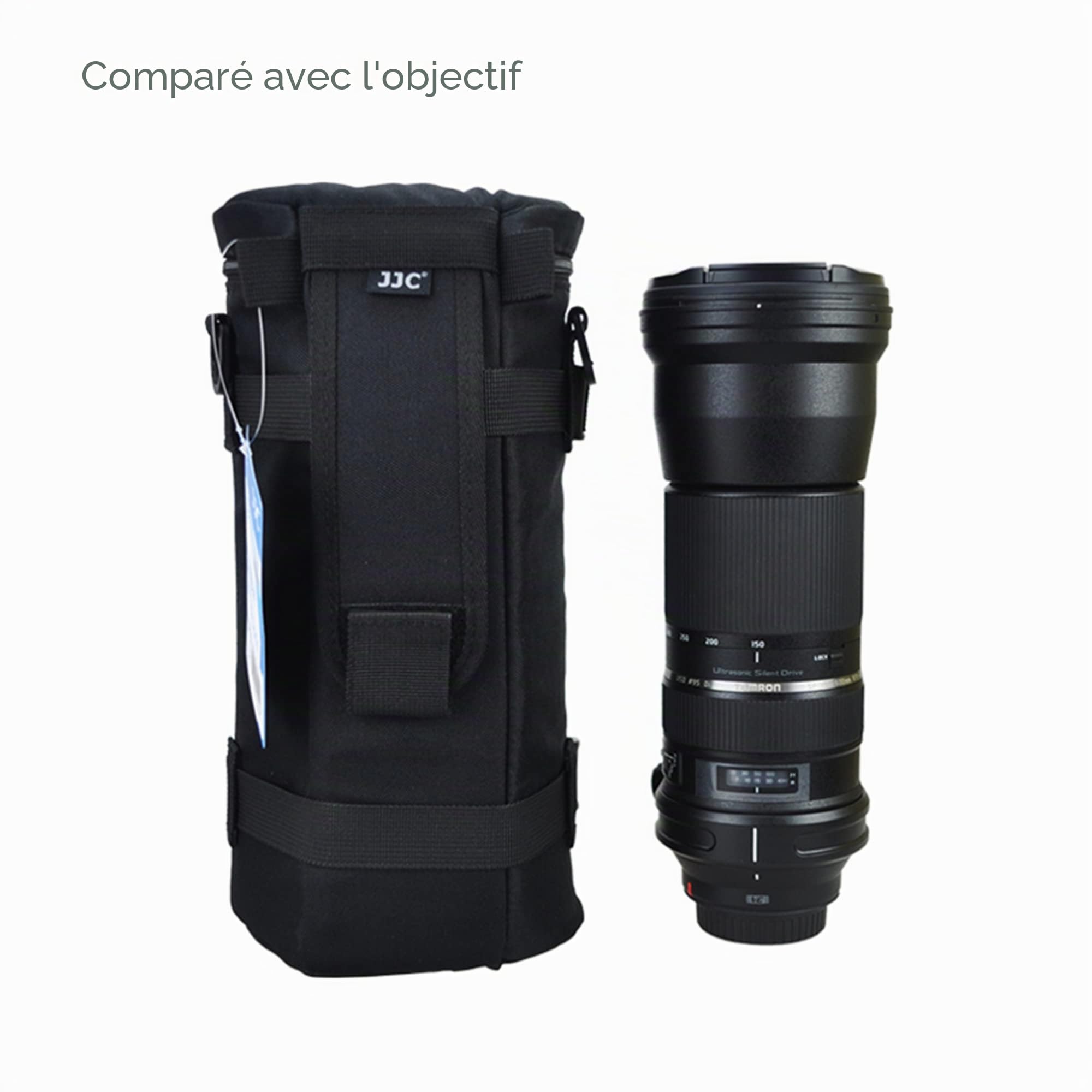 JJC Dlp-7 Pochette pour Objectif 130 mm x 310 mm pour Sigma 150-500 mm F5-6.3 Dg Os HSM Tamron SP 150-600 mm F/5-6.3 Di Vc Usd Sigma 150-600 mm F5-6.3 Dg Os HSM | C Sigma Ma 150 600 mm F5-6.3 Dg Os