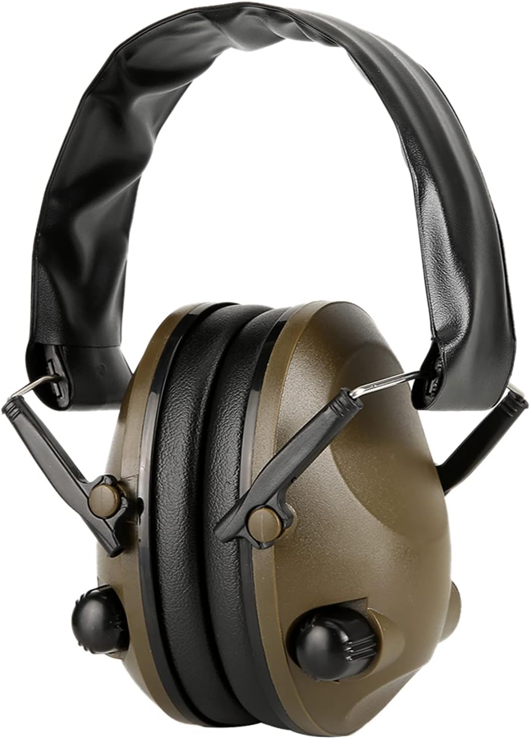 Noise Concelling Earmuff, Smart Easy Carrying Headphone, Reduction for Students Workers In Noisy Environments(23 * 15 * 10cm-ArmyGreen)