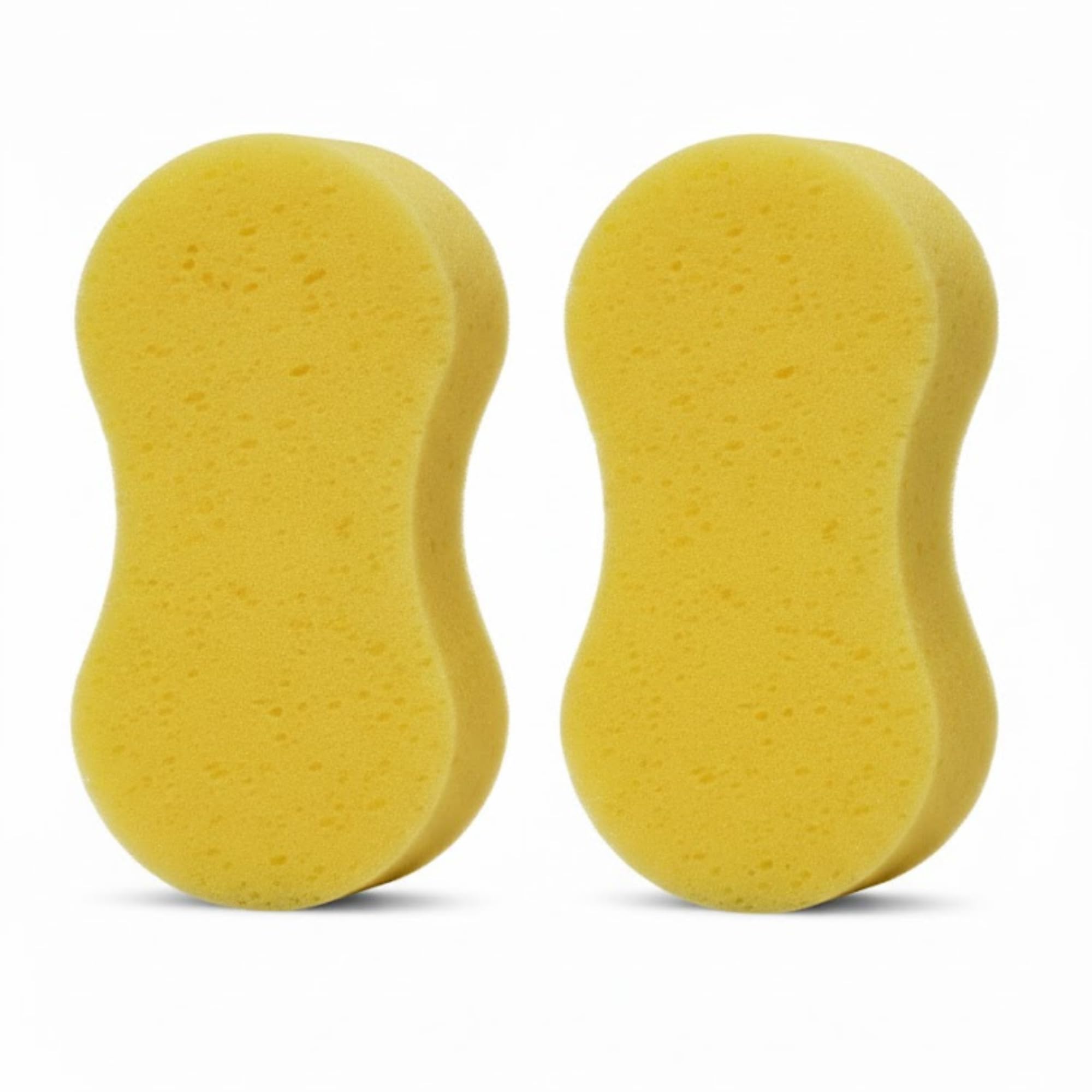 Esponja Coche de Microfibra Jumbo – Pack 2 Unidades (24×13×5 cm) – Esponjas Grandes para Limpieza y Lavado Exterior — view 7