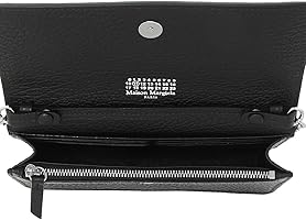 Amazon | [メゾンマルジェラ]長財布 4ステッチ チェーンウォレット