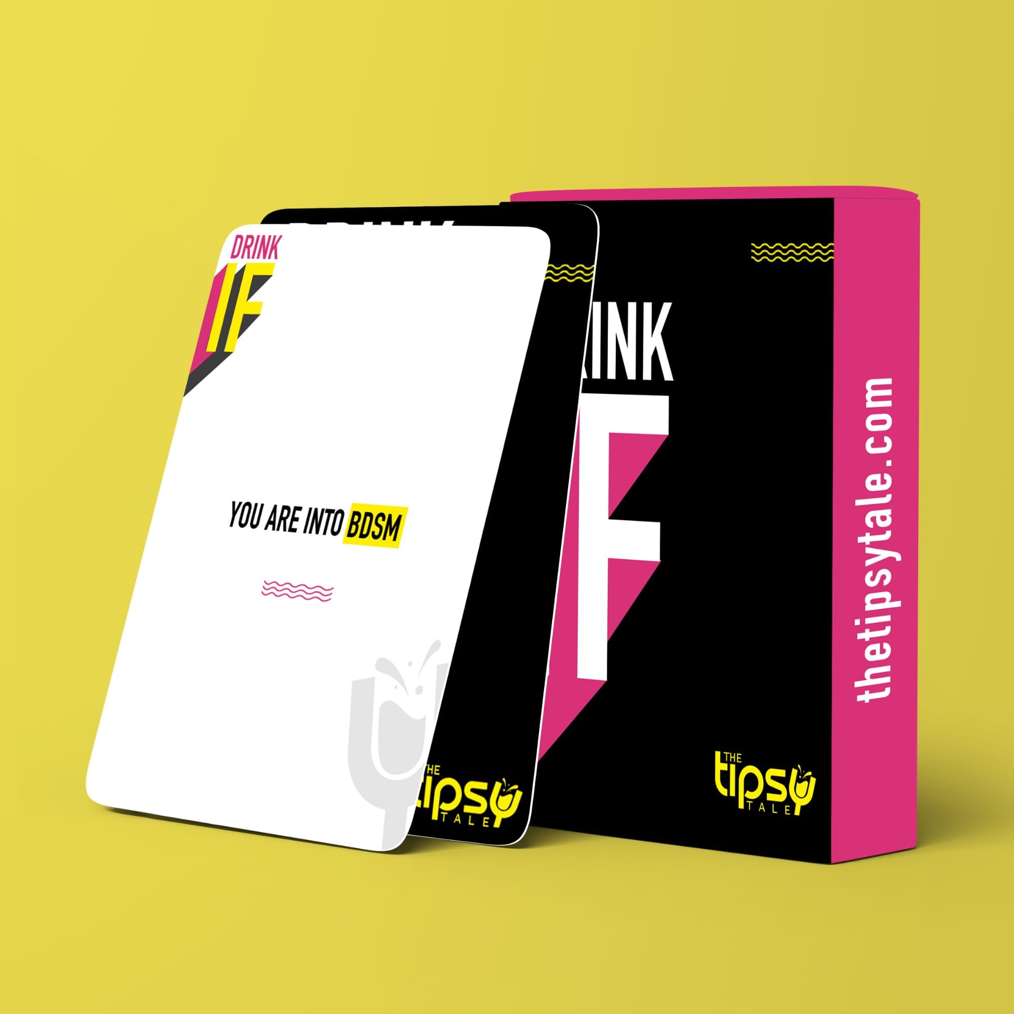The Tipsy Tale Adult Drink If, House Party Game. Card Game Ideal For Hosting Parties At Home. Gift For Bride To Be | House Party Games | Bachelorette Party Games, Multicolor