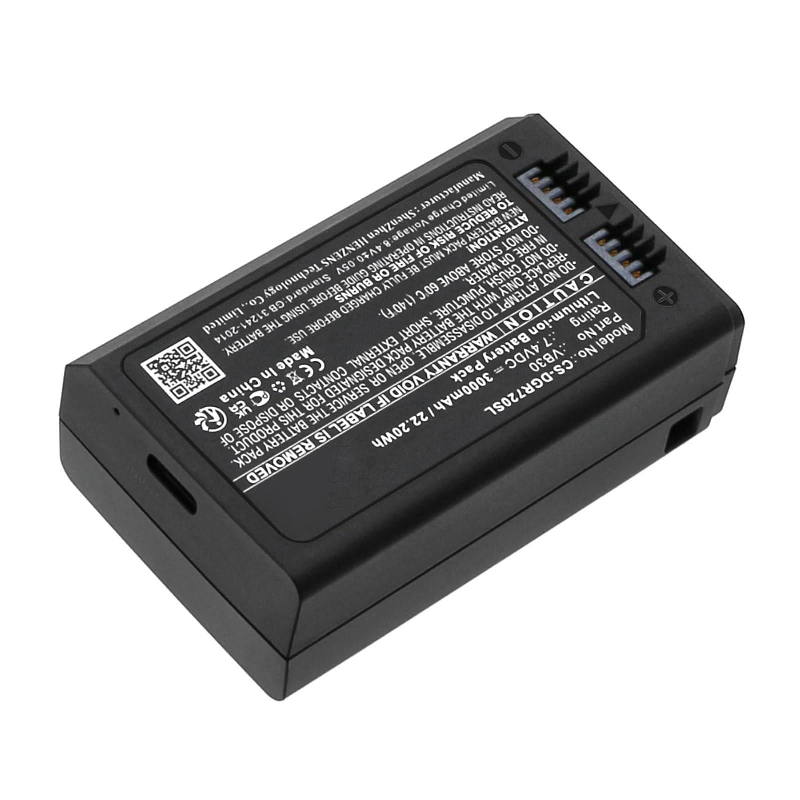 Batterie de rechange 3000 mAh / 22,20 Wh compatible avec GODOX VB30, AD100 Pro, MF-R76, Ring 72, V1 Pro, V850 III et V860