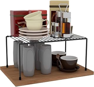 Decasa - Organizador de Armário Aramado Prateleira 32cm Preto