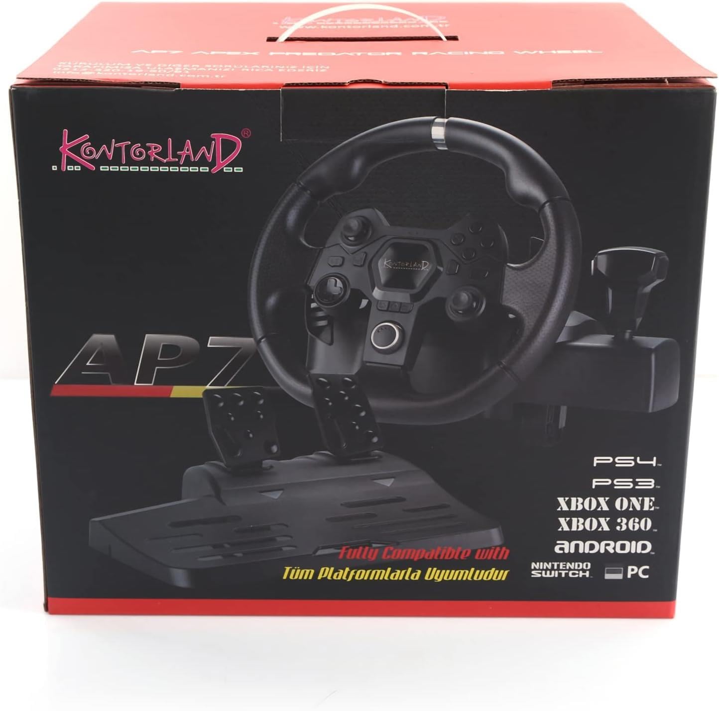 Kontorland Ap7 Xbox One Xbox360 Ps3 Ps4 Uyumlu Nintendo Switch
