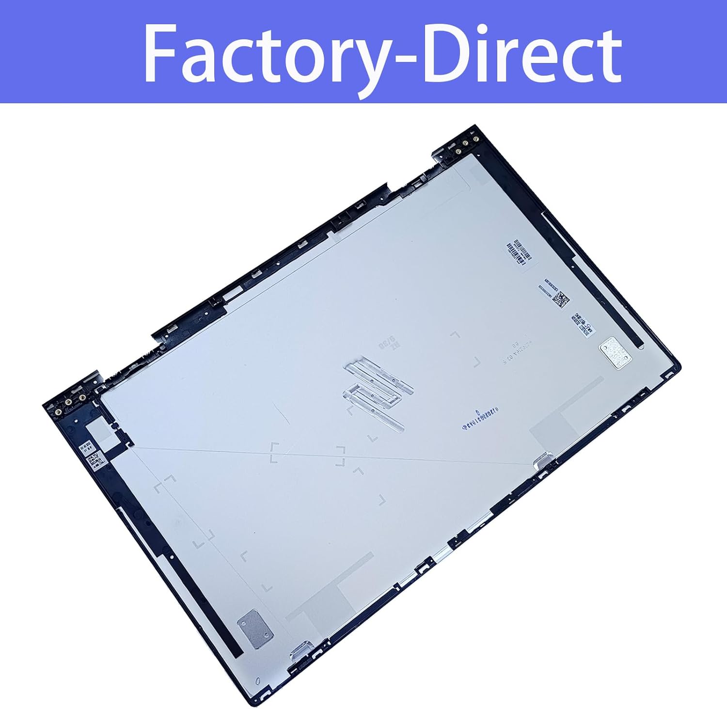L93203-001 Replacement Laptop LCD Back Cover Top Case Rear Lid with Hinges for HP Envy X360 15T-ED 15M-ED-EE 15-ED-EE 15T-ED000 15M-ED0013DX-ED0023DX -EE0013DX -EE0023DX 15-EE1093CL Sliver
