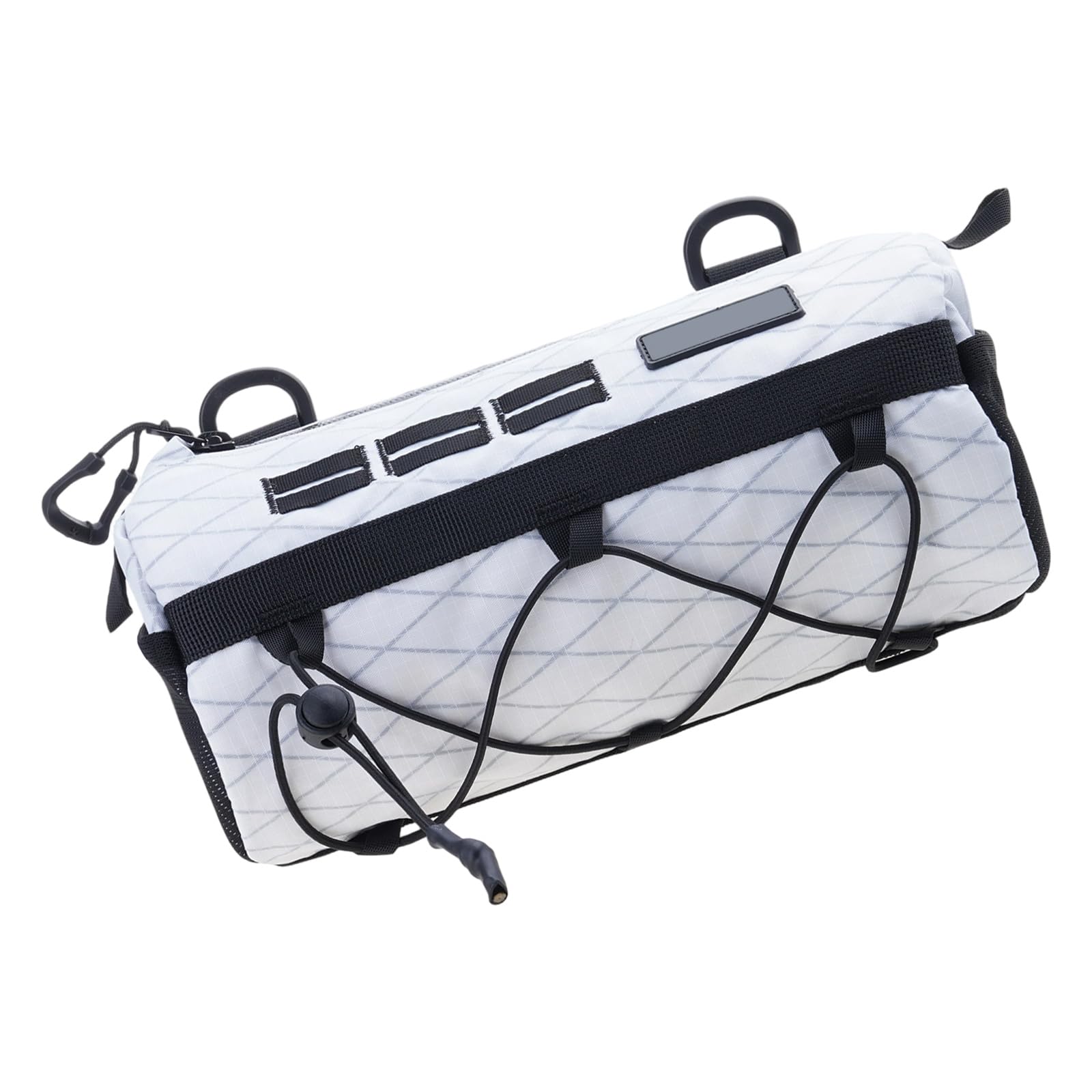 Telaio da ciclismo per borsa per tubo superiore per bici, White