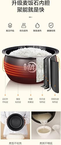 Miniatura 6 de Midea Micom MB-FB50E205W - Olla arrocera multifuncional 10 en 1, 10 tazas, arroz integral, sopa, avena, cocción lenta, 20 tazas de arroz cocido