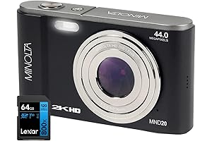Minolta MND20 44.0 Megapixel Digital Camera: Capture Stunning Moments with Unrivaled Clarity