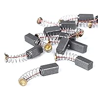 Vista 2 de 20 cepillos de motor de carbono para herramienta eléctrica de 0.394 in x 0.197 in x 0.197 in