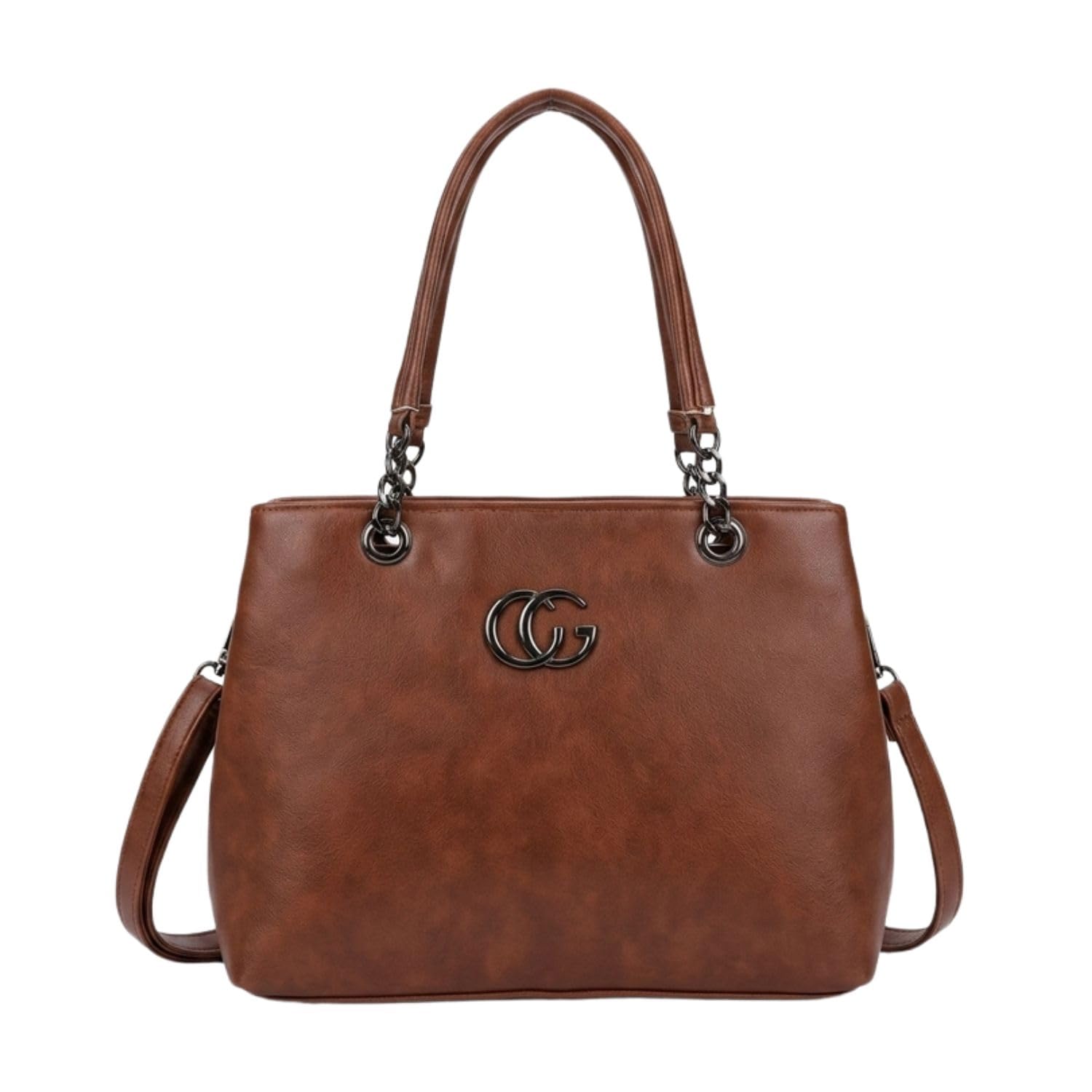 dcozi Stylish and Fashionable PU Leather Handbag For Women & Girls - TB17 (Shoulder & Tote Bag)-picture-21
