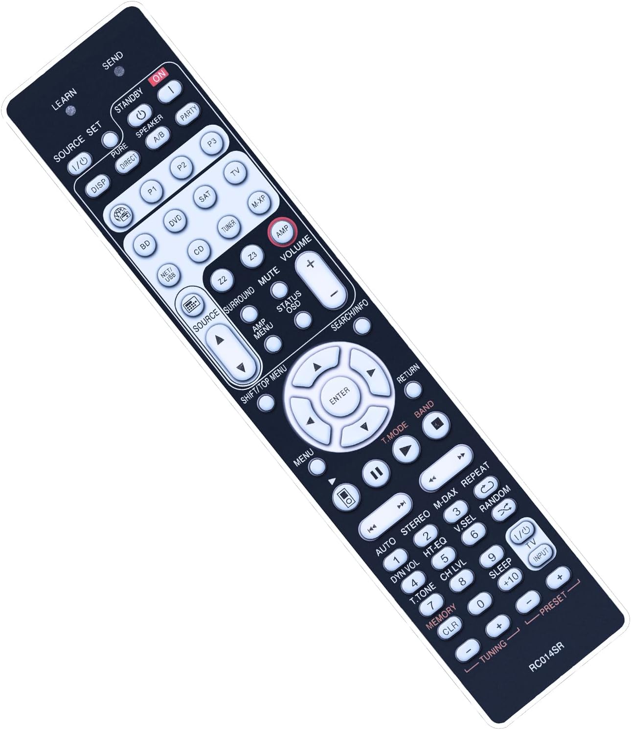 New RC014SR Replacement Remote Control fit for Marantz AV Receiver NR1602 SR5006 SR6006