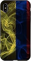 Vista 11 de Funda para iPhone 12 Pro Max Smoky Colombia Bandera - Estilo Humo Colombiano Orgullo