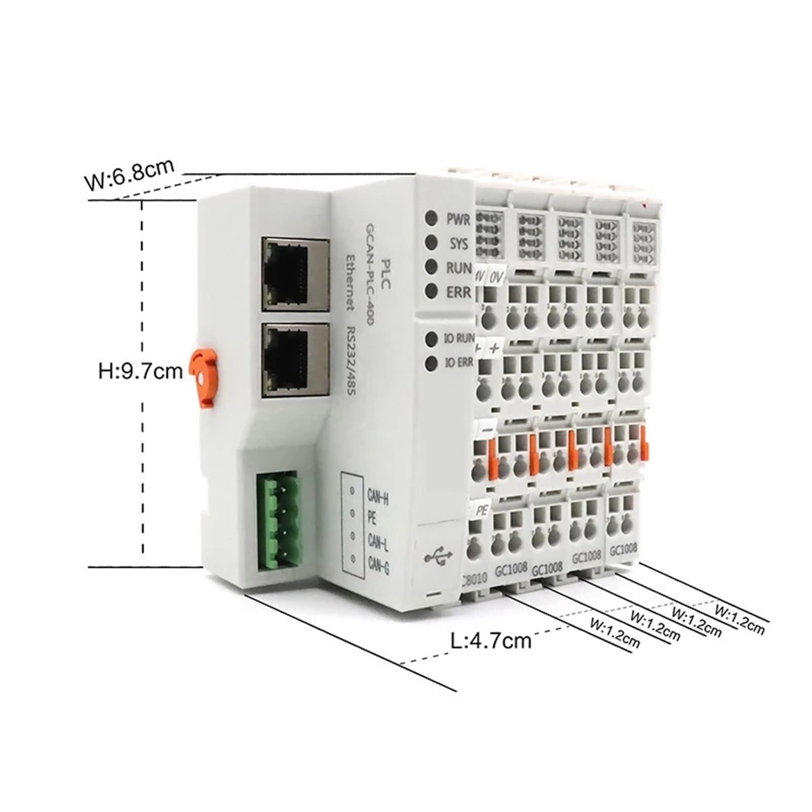Controlador lógico programable Codesys Automate Ultrapequeño(-PLC-400 OpenPCS)