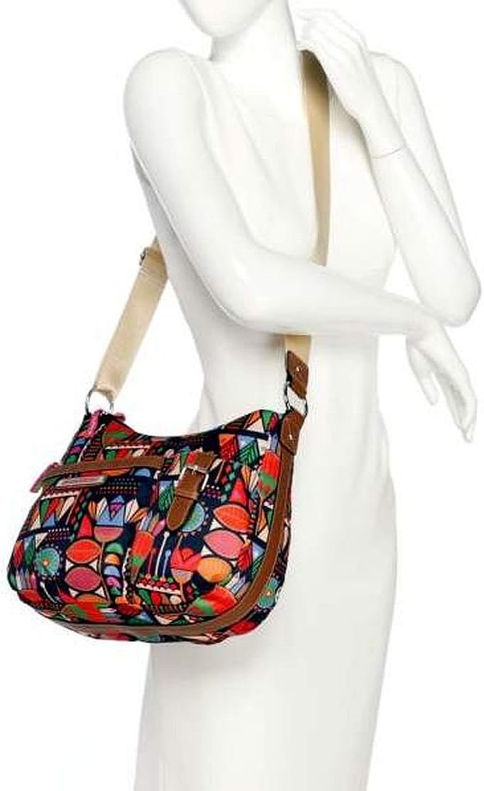 Lily Bloom Kara Coho Crossbody Hobo Bag