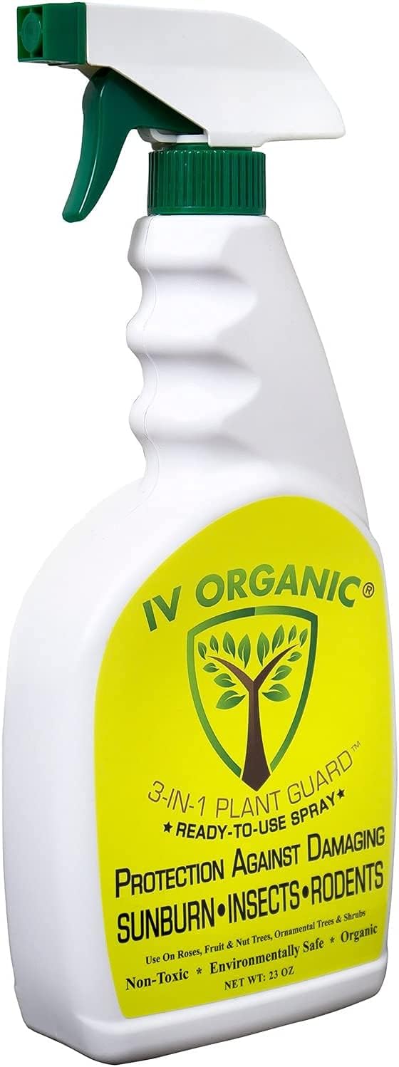 IV Organic 23 oz. 3-in-1 Plant Guard Spray Bottle (White) (1)