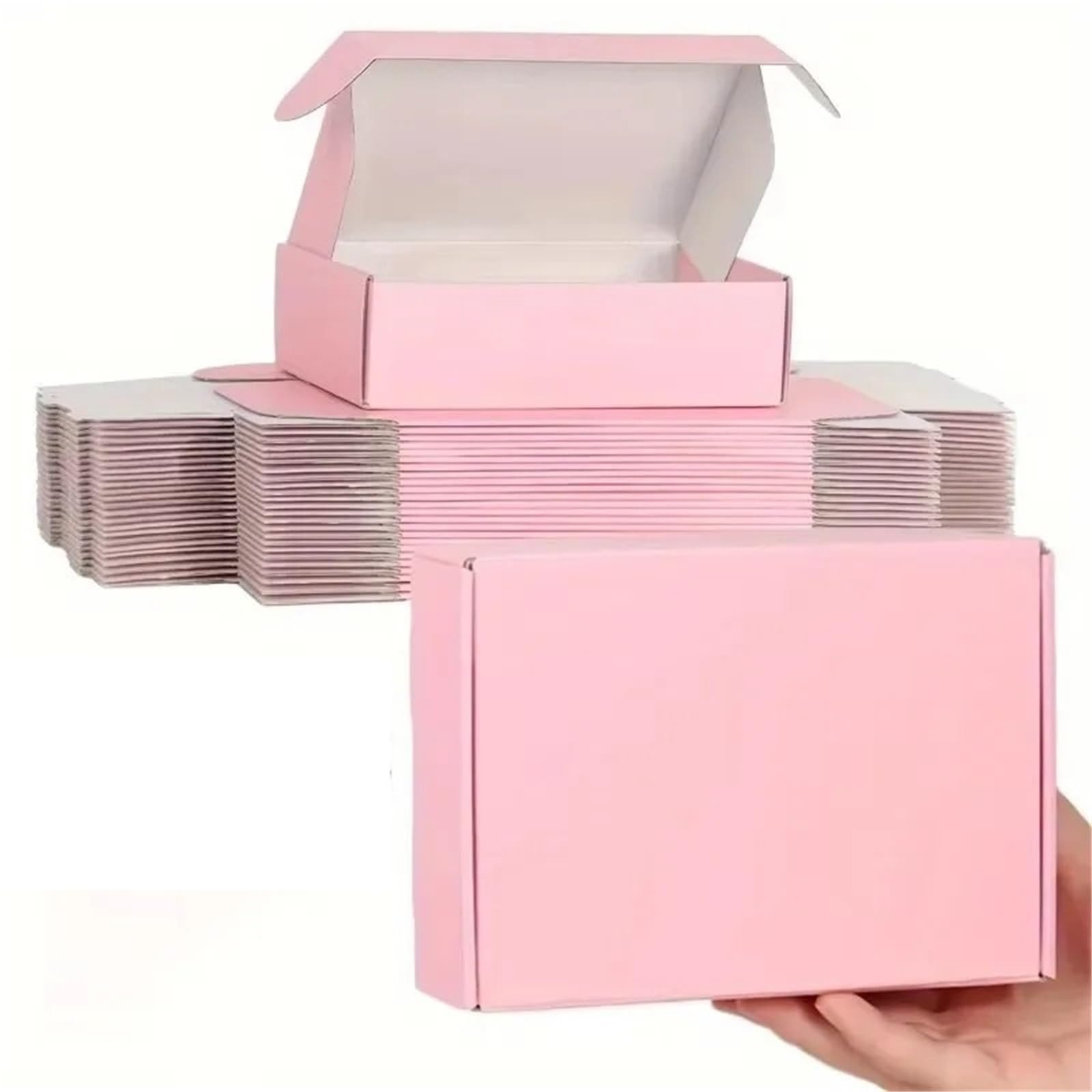 Scatola Regalo Scatole di spedizione rosa da 10 pezzi