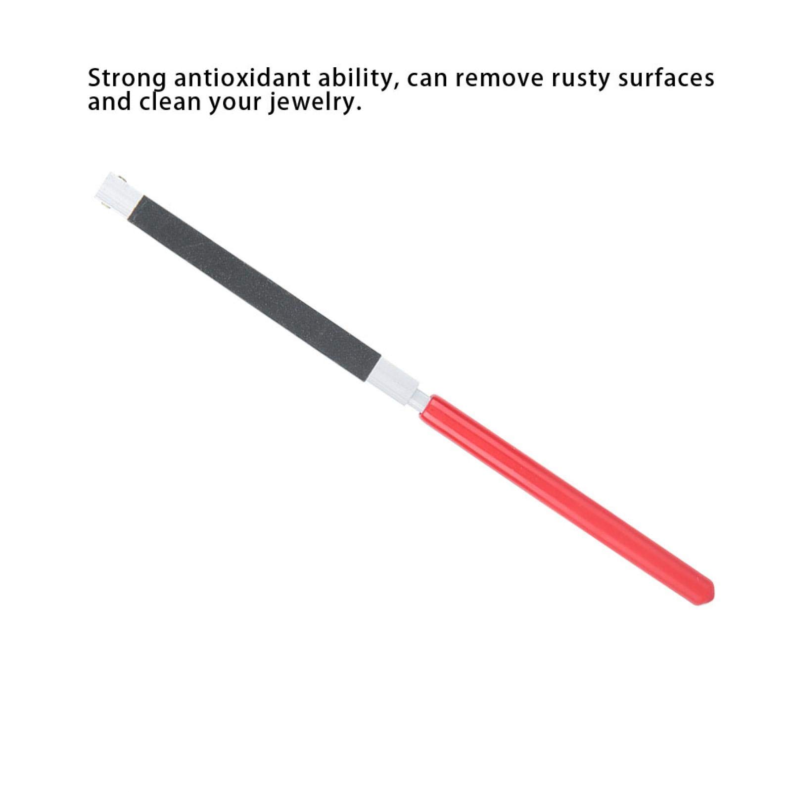 Jewelry Polishing Sandpaper Stick, Manual Sanding Paper Stick, Sandpaper Roll Bar Abrasive Paper Clip, Jewelry Polishing Grinding Tool (Square) - Image 2