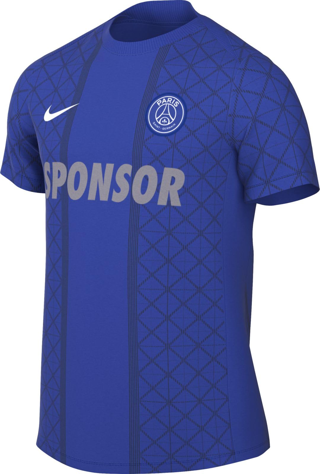 Nike Paris Saint-Germain Academy Pro Domicile Haut de Foot À Manches Courtes D'avant-Match Nike Dri-fit pour Homme Maillot de Football Homme