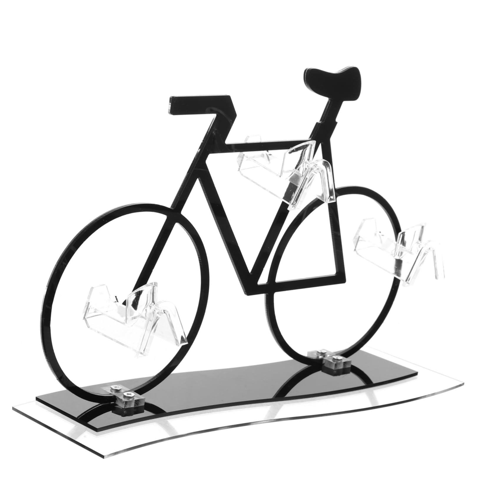 TOPBATHY 2st Brillenständer Fahrradförmiger Sonnenbrillenhalter Sonnenbrillen-organizer Brillengestell Brillenhalter Stehen Fahrradständer Ständer Für Brillenhalter Brillen Organizer Acryl