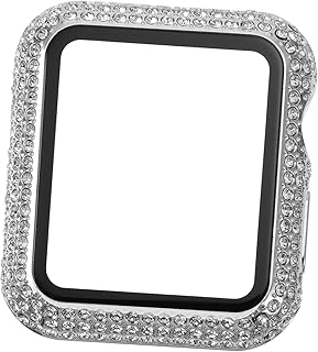 MUSISALY 1 Peça Caixa De Relógio Acessórios De Prata Protetor De Tela De Vidro De Relógio De Prata Protetor De Tela De Relógio Protetor De Tela Protetor De Tela De Relógio Estojo Protetor