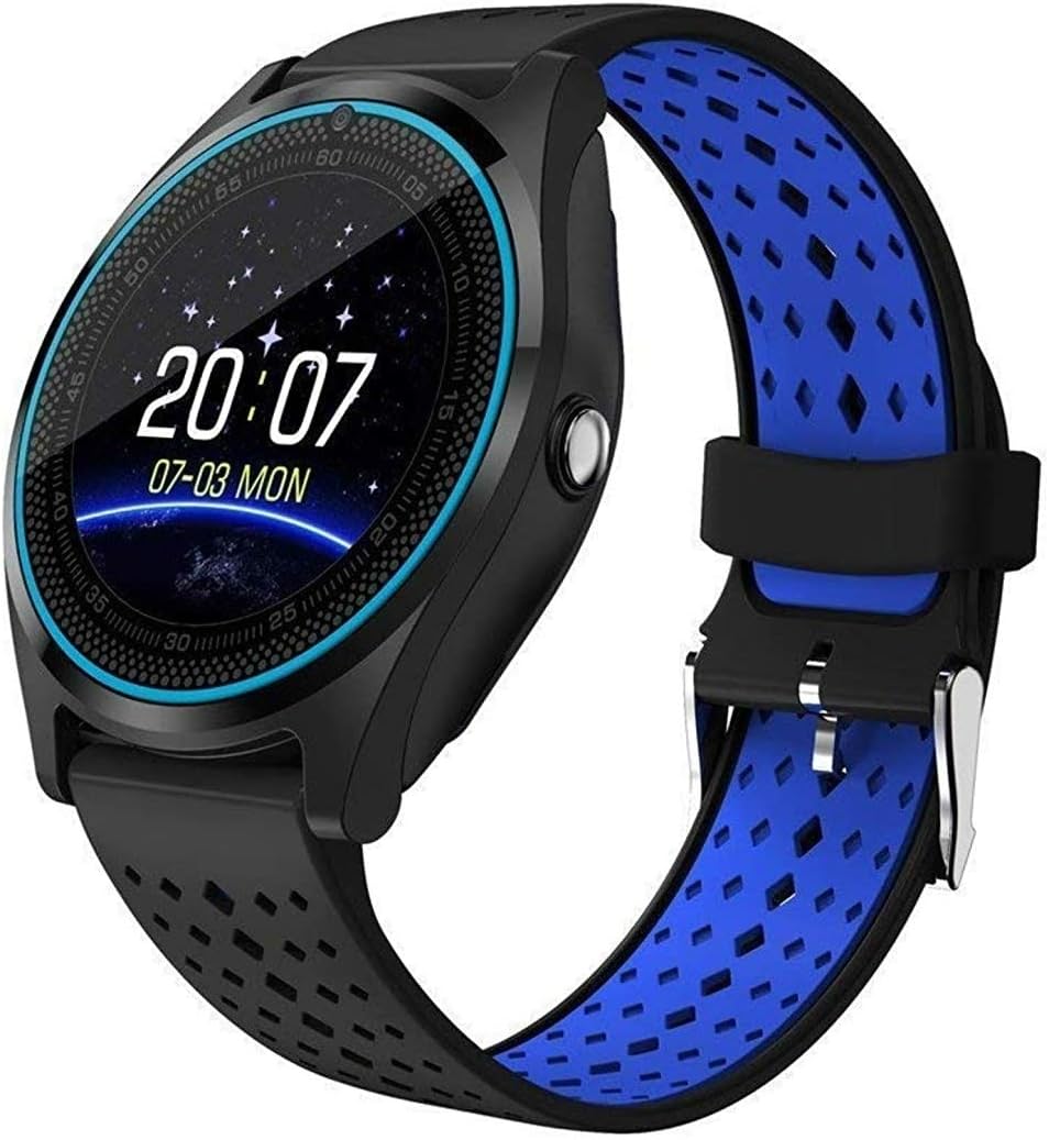 Stybits V9 Smartwatch with Bluetooth/Camera TF/SIM Card Slot for Android and iPhone Smartphones