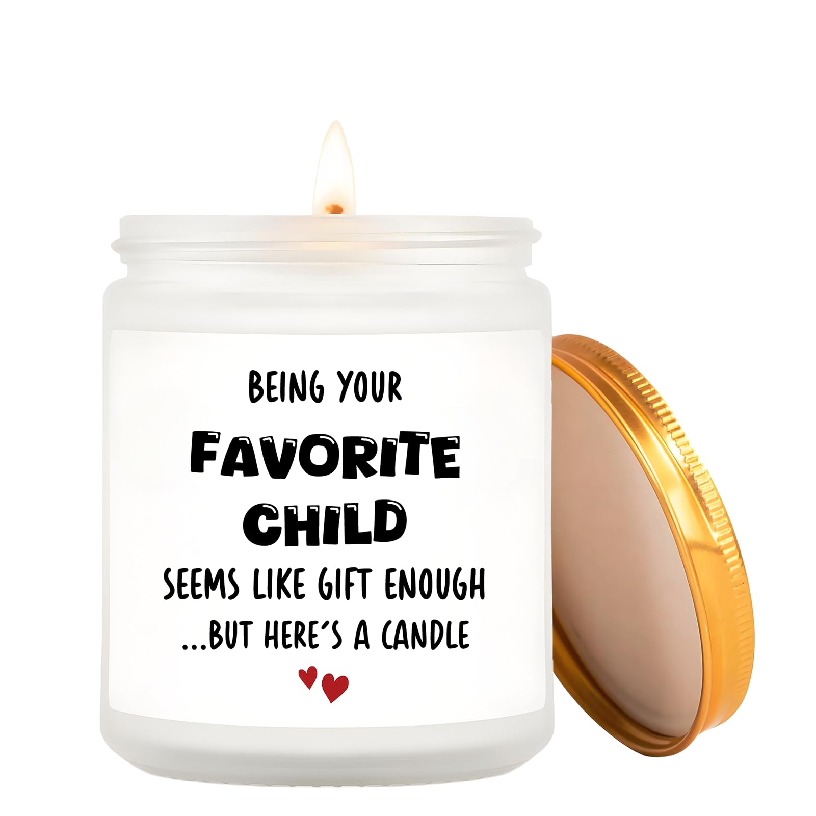 Mothers Day Gifts for Mum from Daughter Son, Lavender Soy Candle, Personalised Mothers Day Presents for Stepmum Grandma, Funny Birthday Gifts for Mummy Wife Women on Anniversary Christmas