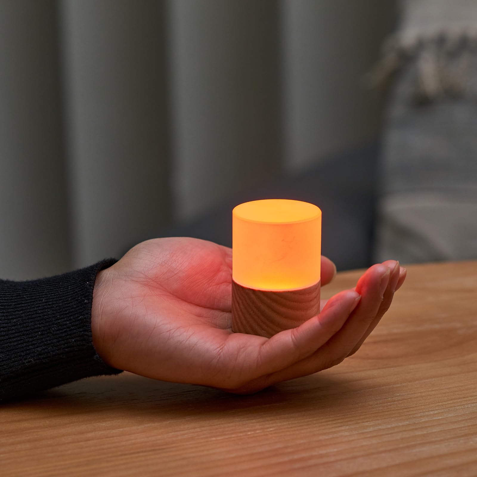 Gingko Lemelia Mini Light – White Ash | Portable LED Mood Lamp