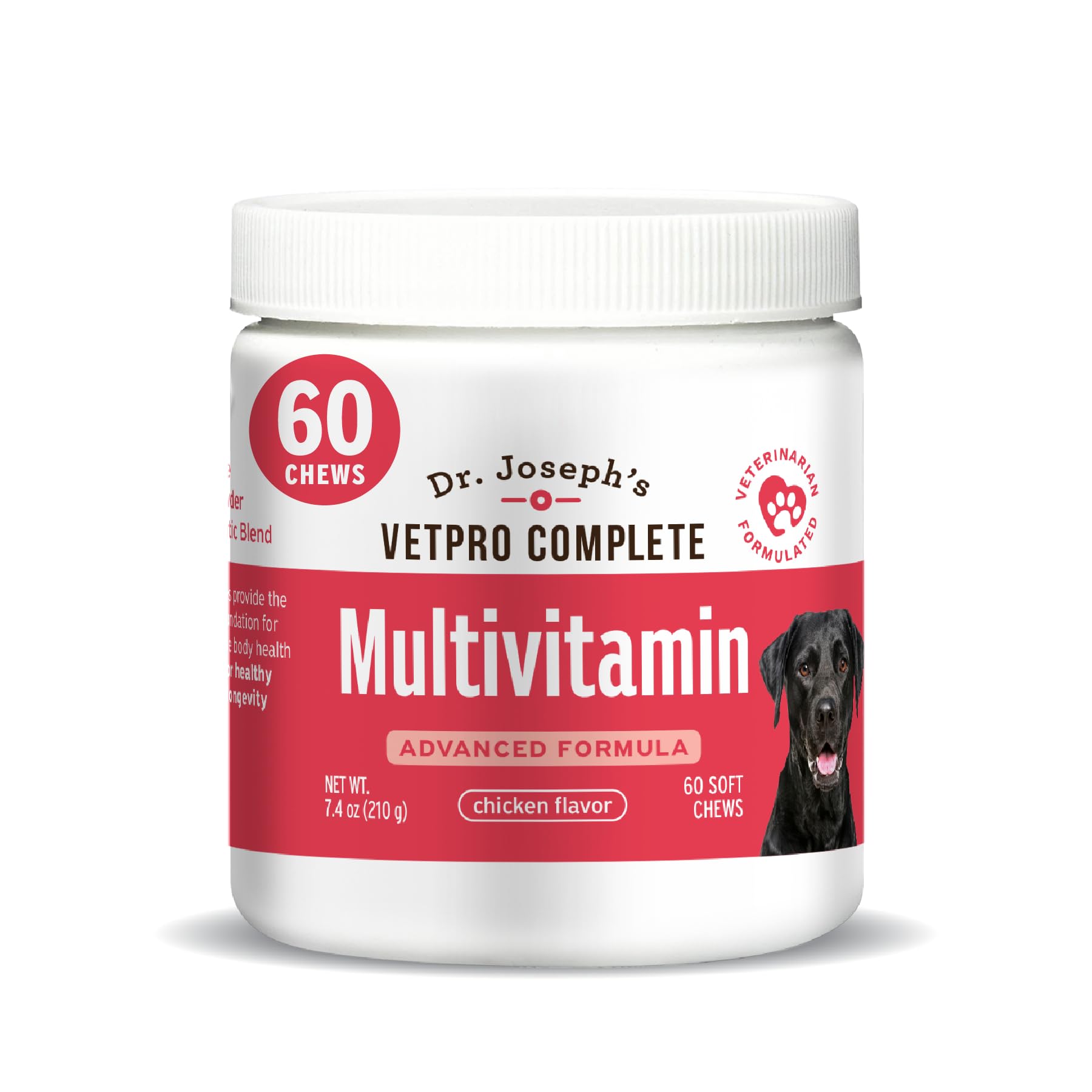 Dr. Joseph's VetPro Complete Multivitamin Dog Supplement, 120 Count