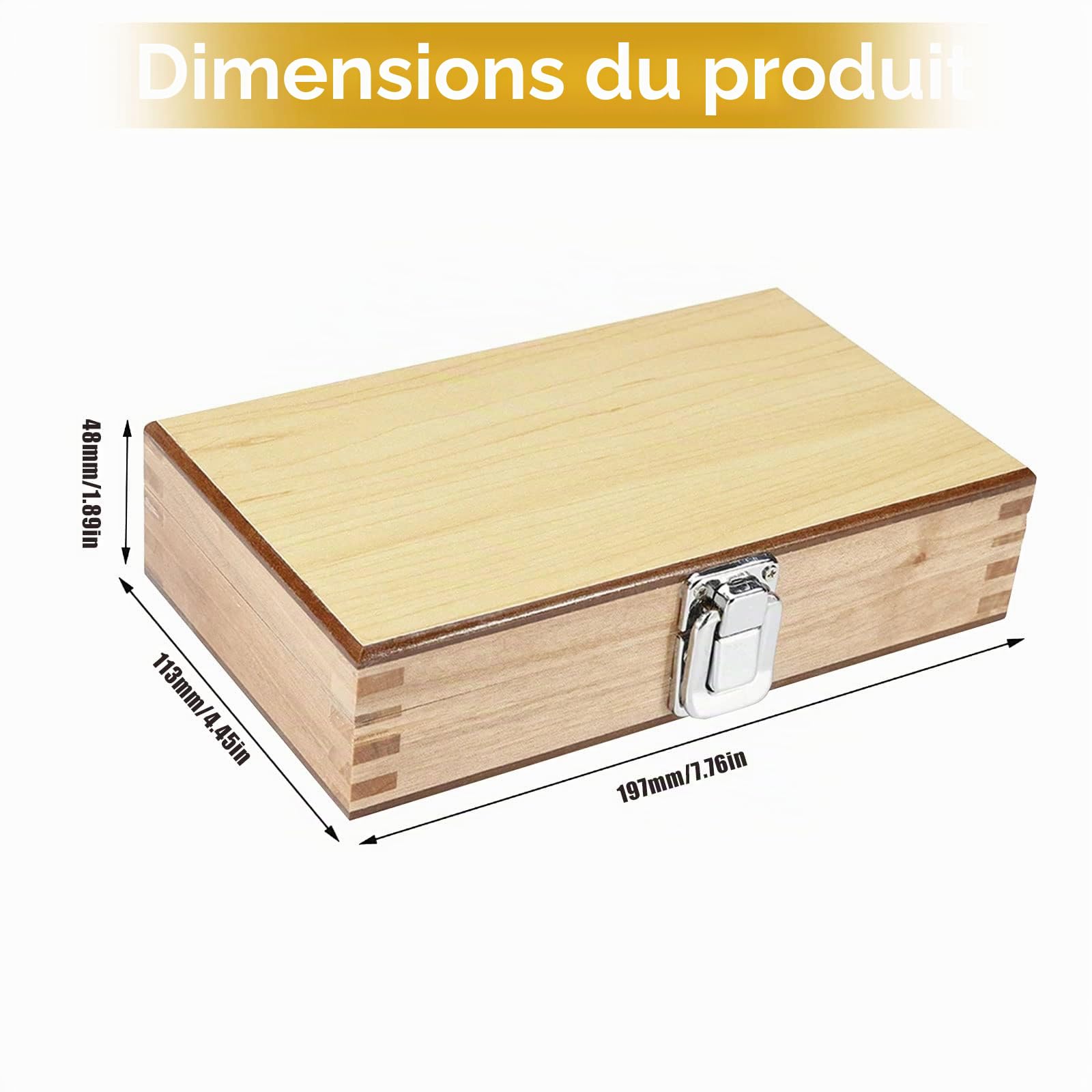 Lot de 32 blocs de mesure métriques en acier de haute précision pour tour de calibre 0 mesure 1,005-50 mm
