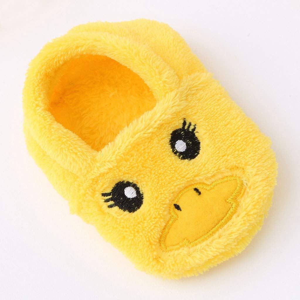 Vêtements de Nuit Bébé Sortie de Bain À Capuchon Garçons Filles Peignoir pour Enfant 0-12 Mois,Dessin animé Petit Canard Jaune Service à Domicile + Chaussures 2pcs Bébé Ensembles