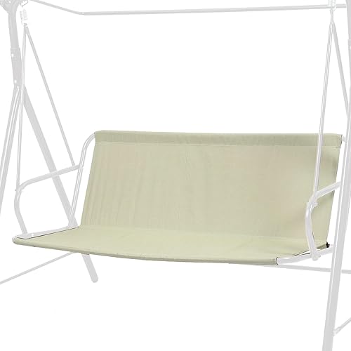 Funda de repuesto para asiento de columpio de patio, 600D grueso Oxford impermeable, protección de cojín, fundas de asiento para banco, asientos de