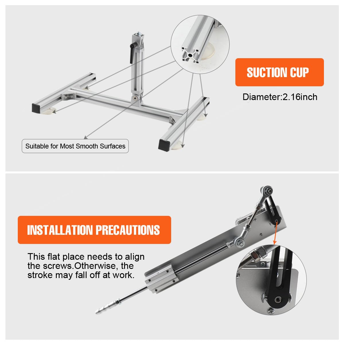 Kit de actuador lineal recíproco de ciclo DIY SOFEDY Motor telescópico CC 24 V carrera 30 mm-150 mm con control remoto adaptador de corriente CC velocidad variable ajustable 120 RPM con kit de soporte