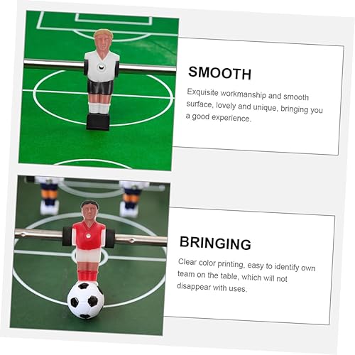 Miniatura 5 de Parliky Pelotas de fútbol Pelotas de fútbol Pelotas de fútbol piezas de máquina de fútbol futbolín Atletas Muñecas Figuras de fútbol de mesa de