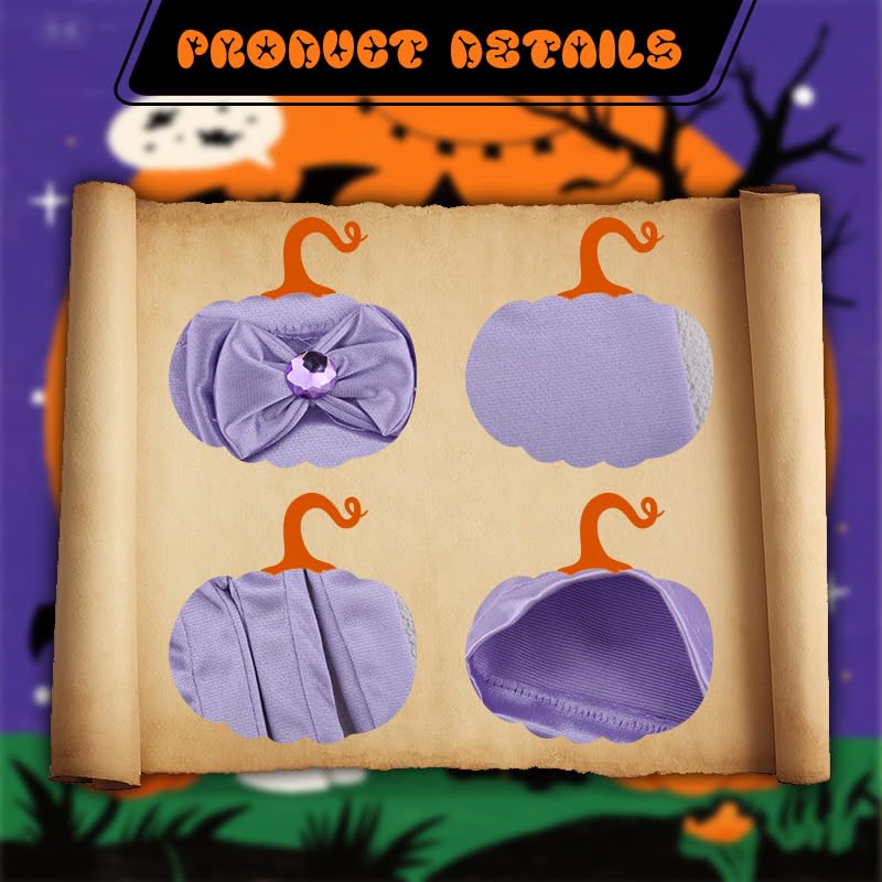 Girls Birthday Party Gloves for Kids Halloween Outfits for Toddler Girl Cosplay Costumes for Tea Party Gloves with Bow Charms2