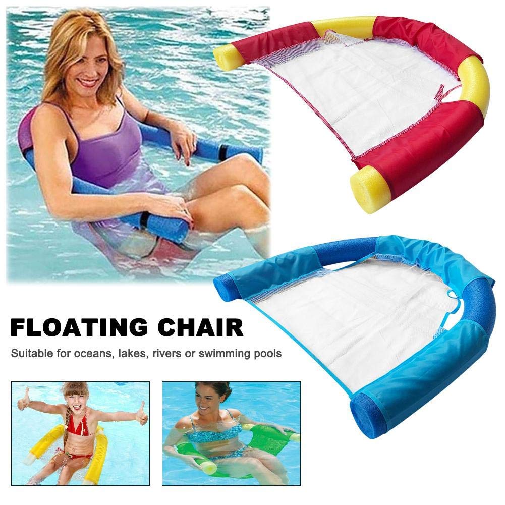 Chaise De Piscine En Mousse EPE – Flotteur Confortable En Filet – 150 X 7,5 Cm – Pour Plage Et Piscine