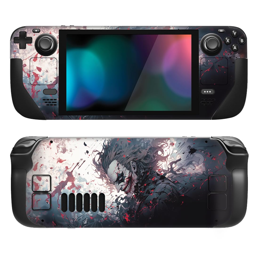 PlayVital Kit de Calcomanía Completa Protectora para Steam Deck LCD - Vinilos Skin Sticker Adhesivo, Pegatinas Personalizadas de Protección para Steam Deck OLED (Amanecer) — view 74