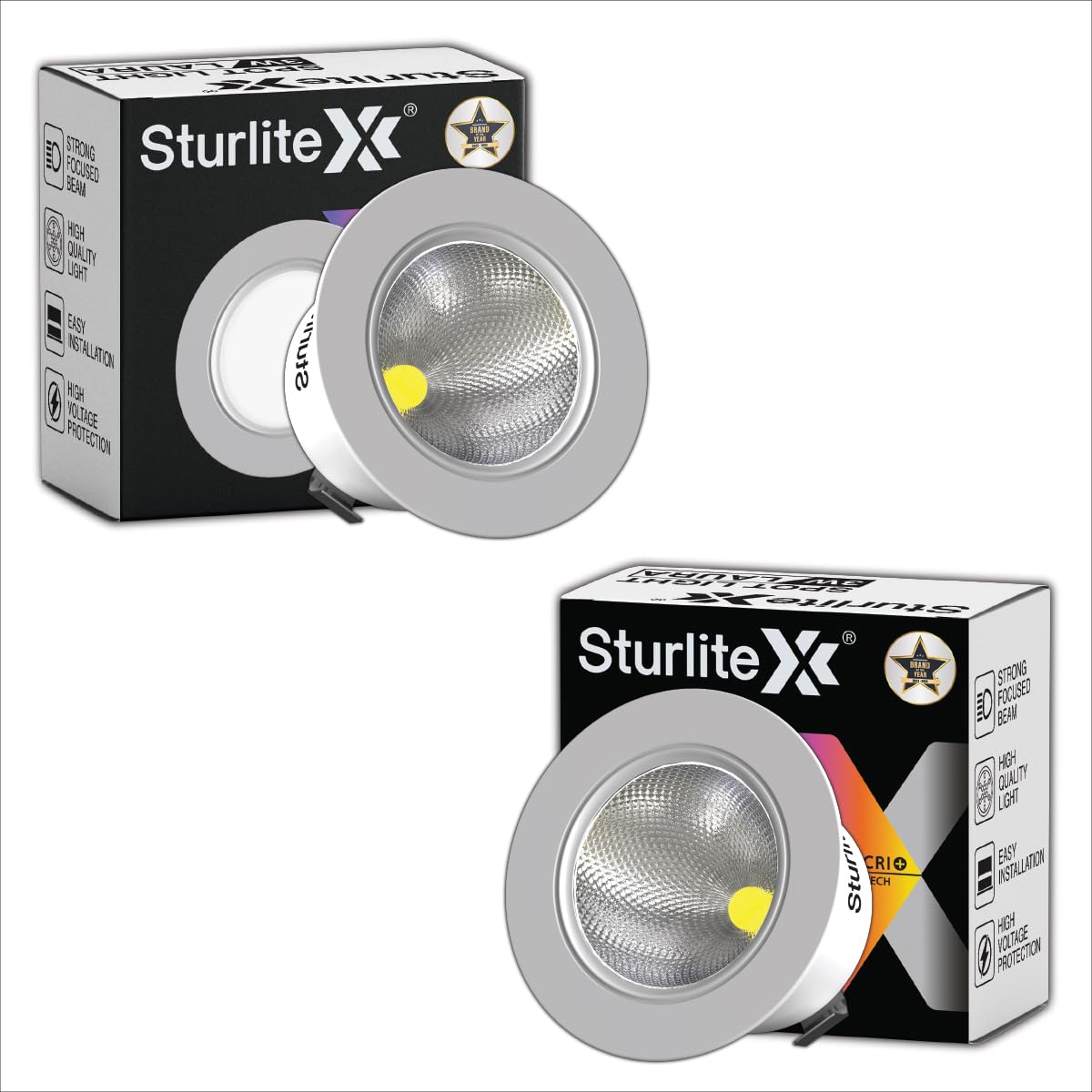 Sturlite Laura LED Spotlight - Blue Light, Energy Efficient -12 Sturlite Laura LED Spotlight - Blue Light, Energy Efficient -12