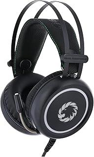 سماعة للرأس سلكية جيم ماكس بألوان الفضاء اللوني ار جي بي HG3500 من جيجا ماكس