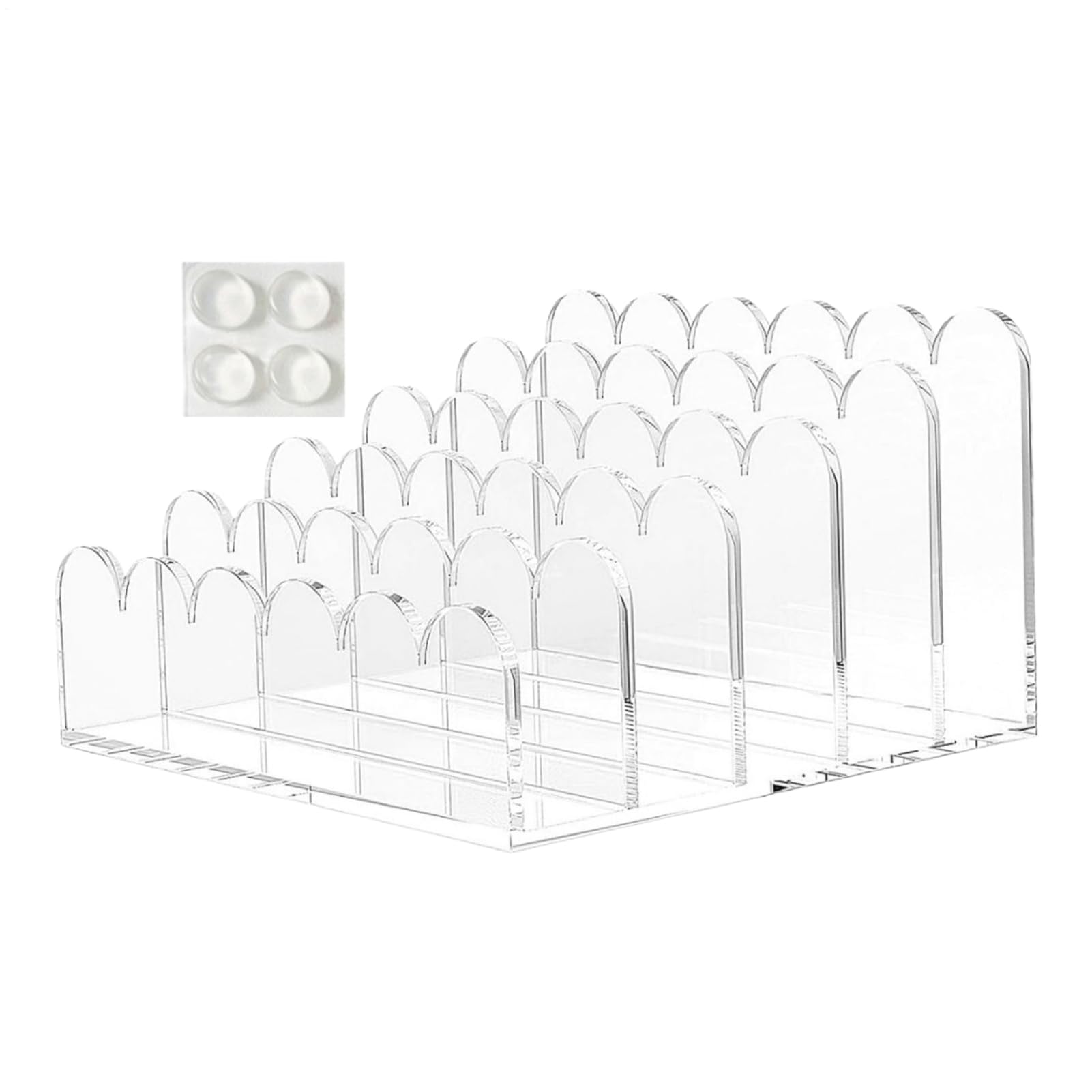 Organizador de cartas en acrilico transparente ideal para el despacho en casa