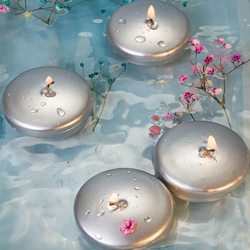 Miniatura 6 de Horizon - Velas flotantes de 24 a 4.5 horas de tiempo de combustión, sin perfume, sin goteo, sin humo, velas flotantes sin humo para bodas, cenas,