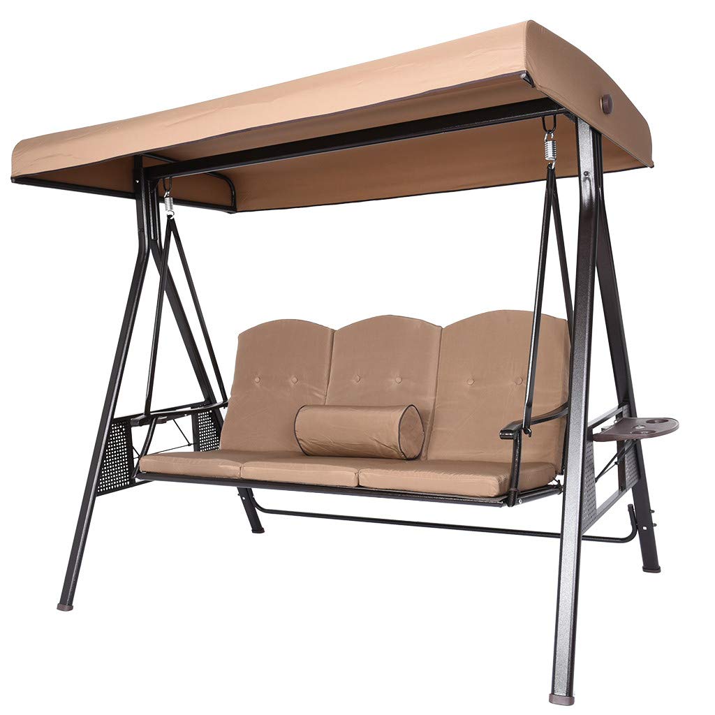 Buy 3Seat Deluxe Outdoor Patio Porch Swing with Weather Resistant