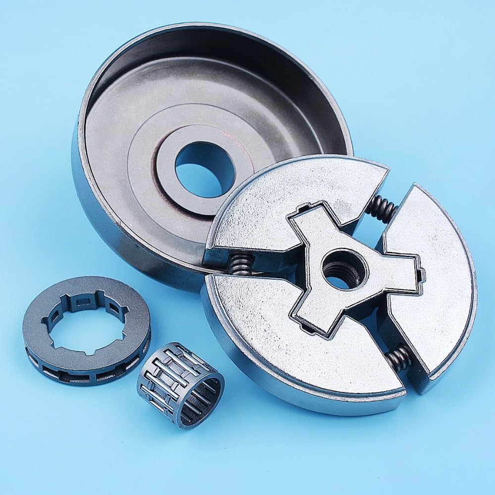 Accesorios de herramientas .325 "Kit de cojinete de agujas de la aguja del tambor de embrague del piñón de la rueda para Husqvarna 50 51 55 154 254 EPA EU1 Piezas de repuesto de motosierra